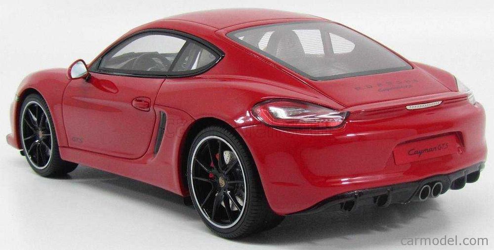 Porsche Cayman GTS + 1/18 + Resina + Novo + GTSpirit