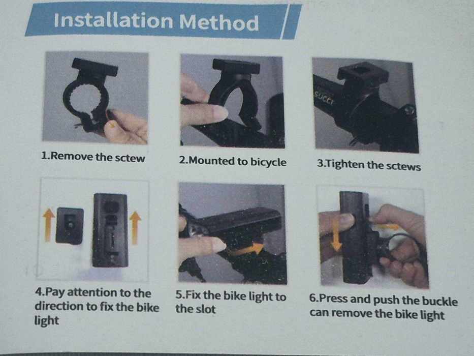 Ліхтарик на велосипед Grey's LED 2xCree XP-G 750lm 4000mAh micro USB