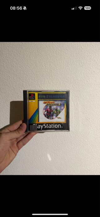Jogo actua soccer 3 playstation 1