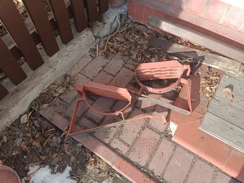 Stopnie dekarskie zestaw 5 małych i jeden szeroki