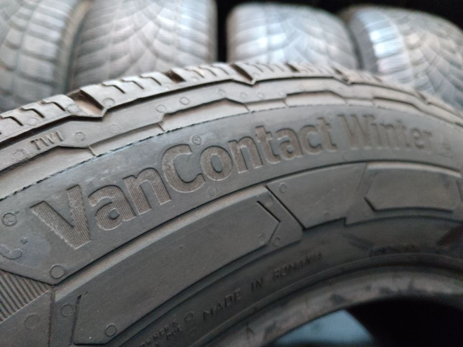 Пара зимових шин Continental VanContact Winter 195/60 R16C 2017 рік