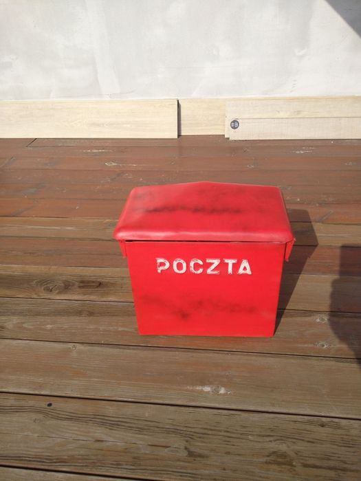 Barek skrzynka na listy PRL loft zabytkowa Vintagee