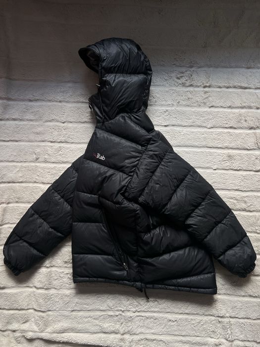 RAB (M-L) Puffer Winter пуховик мужской оригинал черный vintage зимний