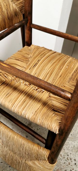 Krzesła insp.Bauche nr 19, proj. Charlotte Perriand, Francja 60'