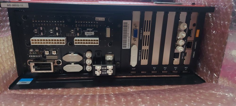Sega lindbergh red ex аркадний автомат Нова в коробці