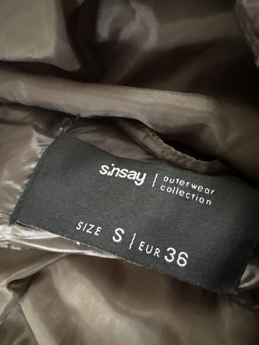 Dlługi płaszcz Sinsay