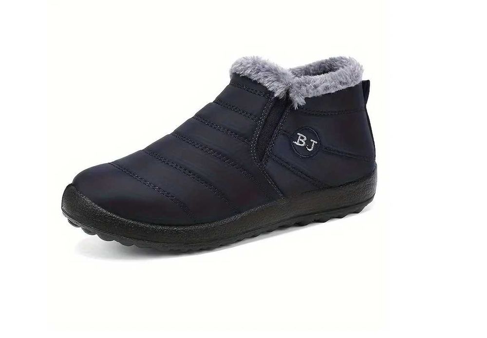 damskie zimowe ocieplane czarne nowe buty /42