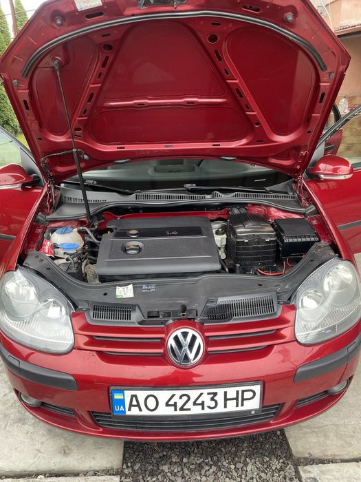 Volkswagen Golf . 1,4 mpi . 2003 рік. Червоний металік
