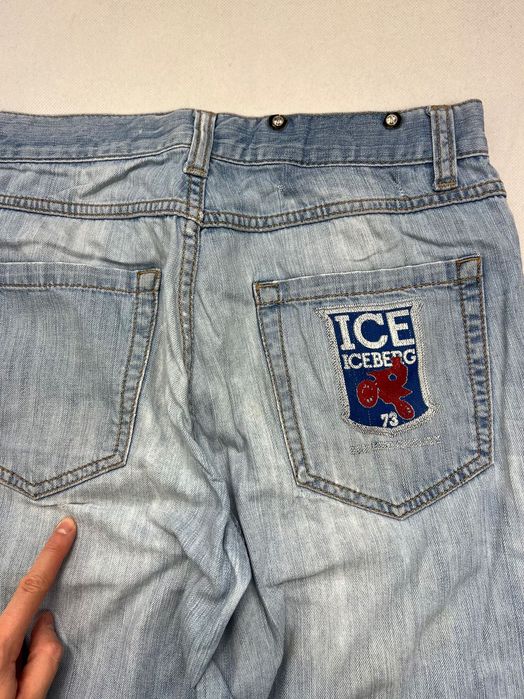 Jeansowe Spodnie ICE Iceberg Vintage