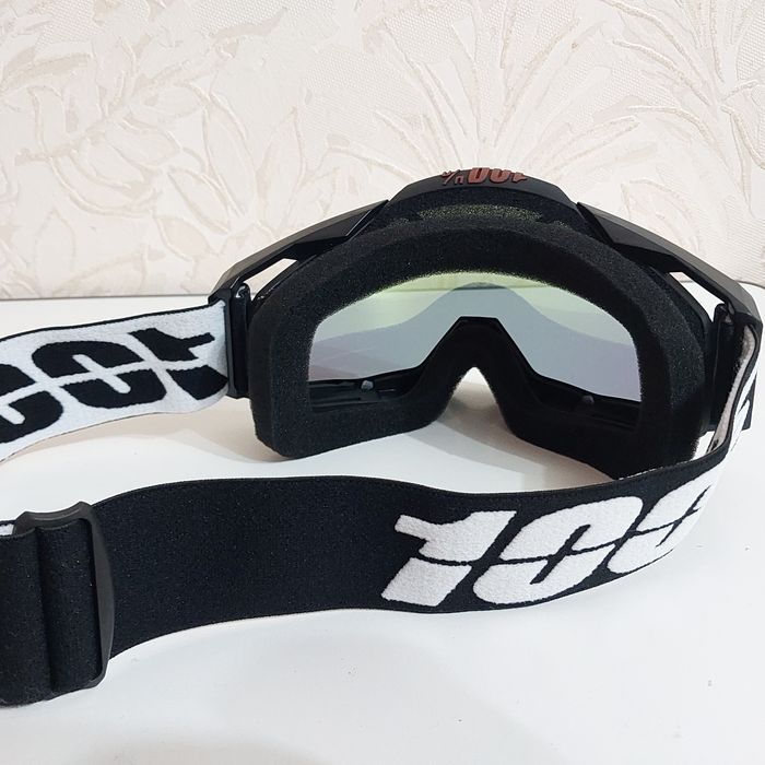 Мотоокуляри 100% мотоочки для кросового шолома окуляри та лінзи (скло)