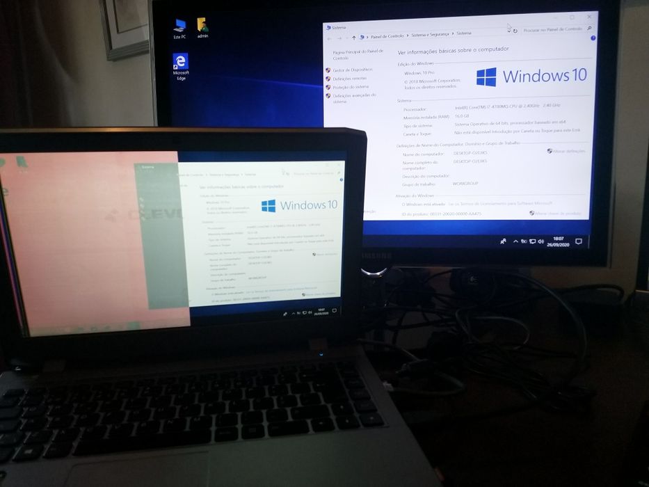 Portátil Clevo w230st 13' i7-4700MQ 2.40GHz 16GB DDR3