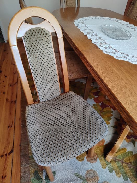 Stół dębowy rozkładany