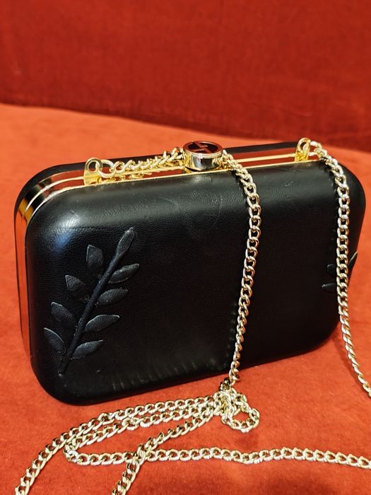 Torebka wizytowa na ramię Giorgio Armani