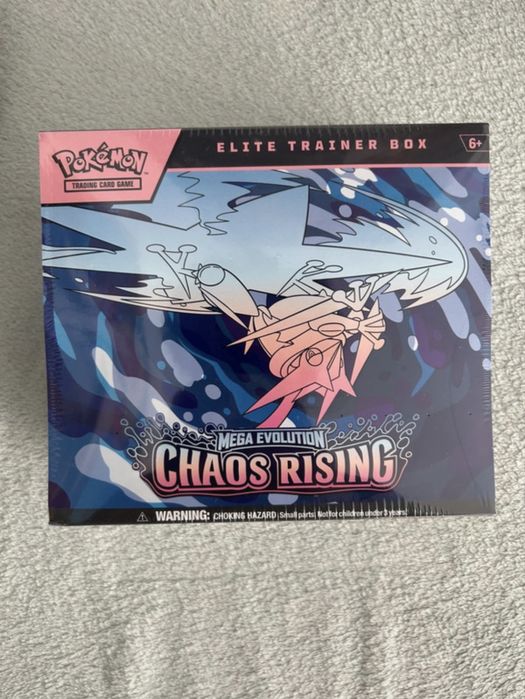 Elite trainer box PoKemon Chaos Rising selado em ingles
