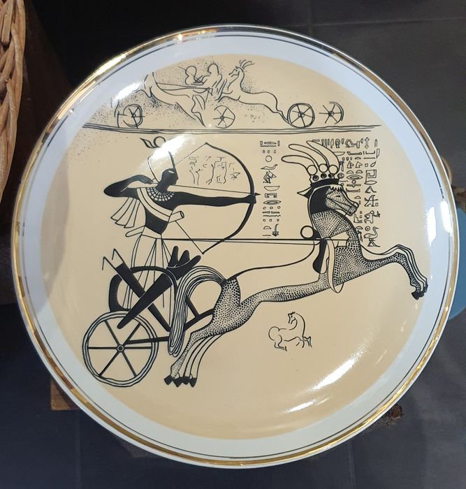 Patera porcelanowa Karolina lata 60