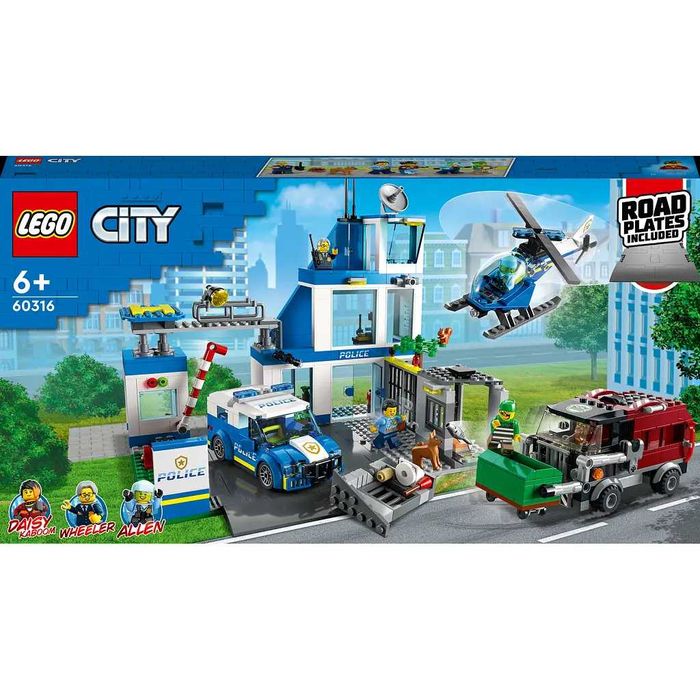 Конструктор LEGO City Поліцейська дільниця ОРИГІНАЛ (60316)
