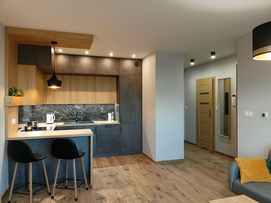 apartament z miejscem postojowym, wyposażony