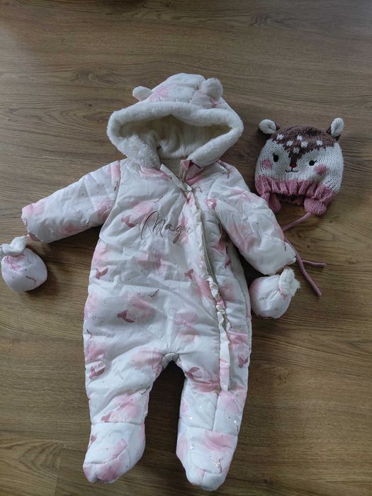 Kombinezon zimowy Smyk dla dziewczynki 74