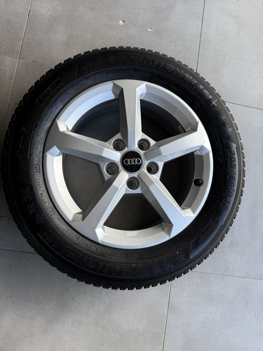 Koła Audi Q2 opony zimowe Michelin Alpin 5 205/60 R16