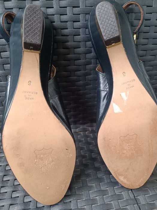 Buty Peter Kaiser Peep toe slingback  stan! Rozmiar stan! R 39
-