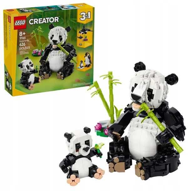 Lego CREATOR 31165 DZIKIE ZWIERZĘTA : rodzina pand