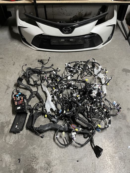 Проводка салона Toyota E21 Провода Моторна Тойота проводка під торпеду