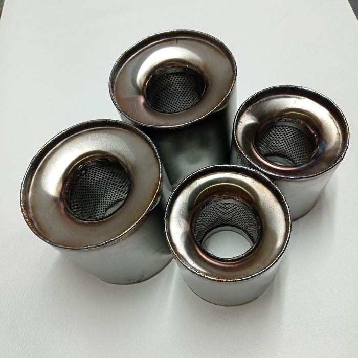 Пламегаситель коллекторный овальный Опель Шевроле хюндай Киа Volkswage