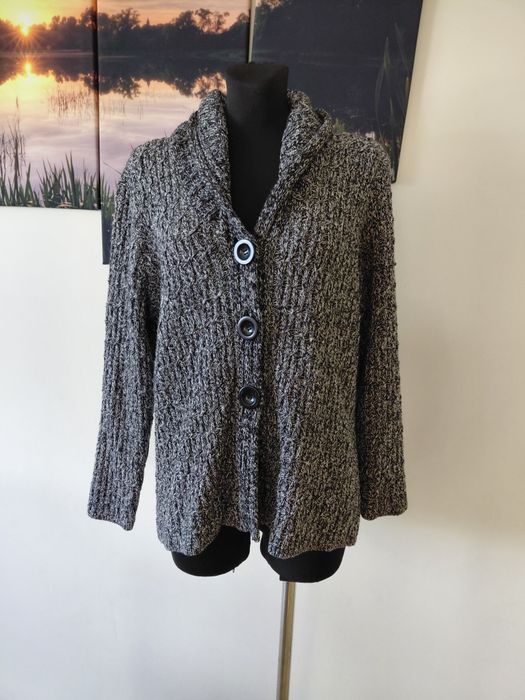 Sweter damski rozpinany, kardigan marki JM Collection, rozmiar XL/XXL
