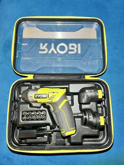 Wkrętak wiertarka wkrętarka Ryobi Ergo-A2 4V 5Nm zestaw
