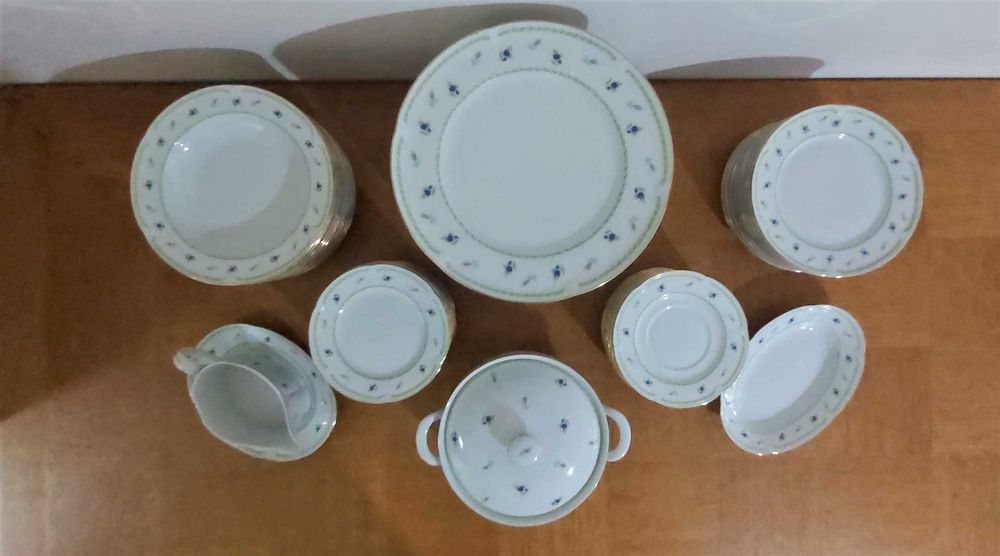 Serviço Jantar Porcelana Spal
