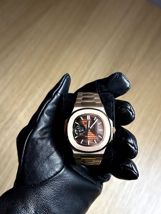 Relógio Mod Nautilus Rose Gold