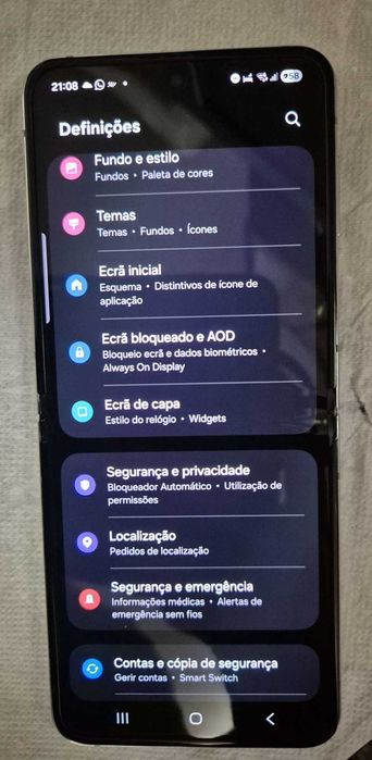 Samsung Galaxy Z Flip 5 512GB — Bom Estado---Troca