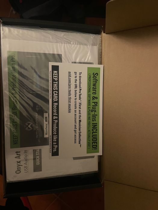 Interface áudio machie ónix artist 1-2