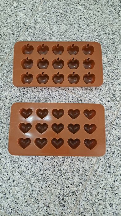 2 formas de silicone