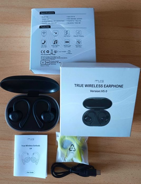 Słuchawki douszne Bluetooth - Muzili G4 TWS