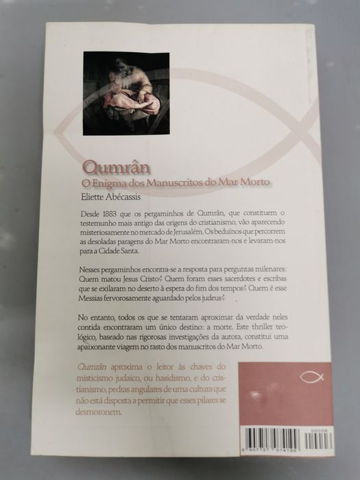 Livro "Qunmar - O enogam do manuscrito do mar morto"