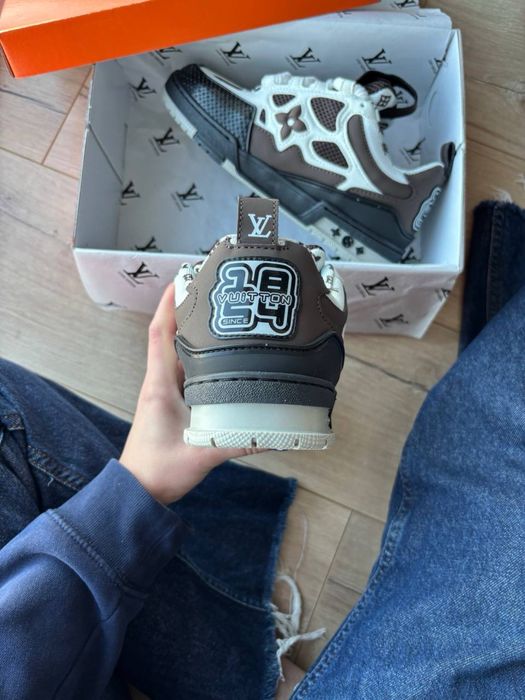 Louis Vuitton Skate Sneaker Brown White