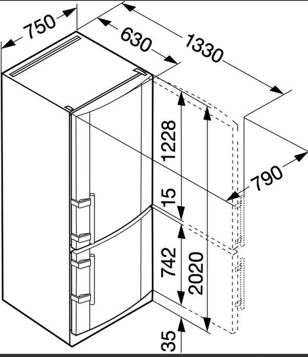 Холодильник Liebherr CN 5113 Comfort