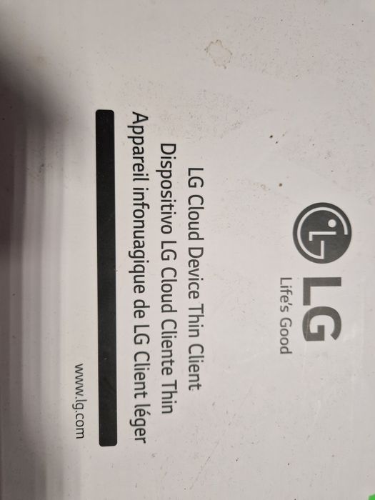 LG Cloud Device Thin Client