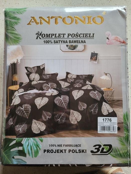 Nowe pościele nie farbujące 160x200