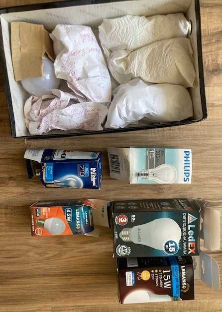 лампочки      LED