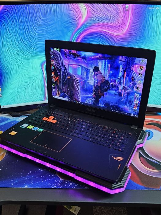 Ігровий ноутбук Asus Rog Strix / GTX 1060 6GB / i7 + 2 SSD