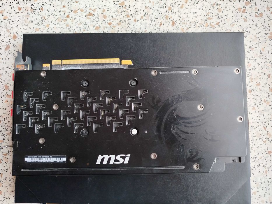 Відеокарта MSI GTX 1060 gaming x 3gb ddr5