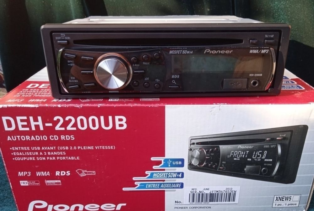 pioneer deh 2200ub - Купити запчастини для транспорту БУ та нові