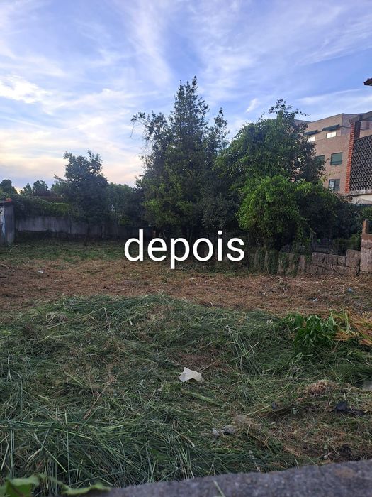 Limpeza de terrenos e jardins