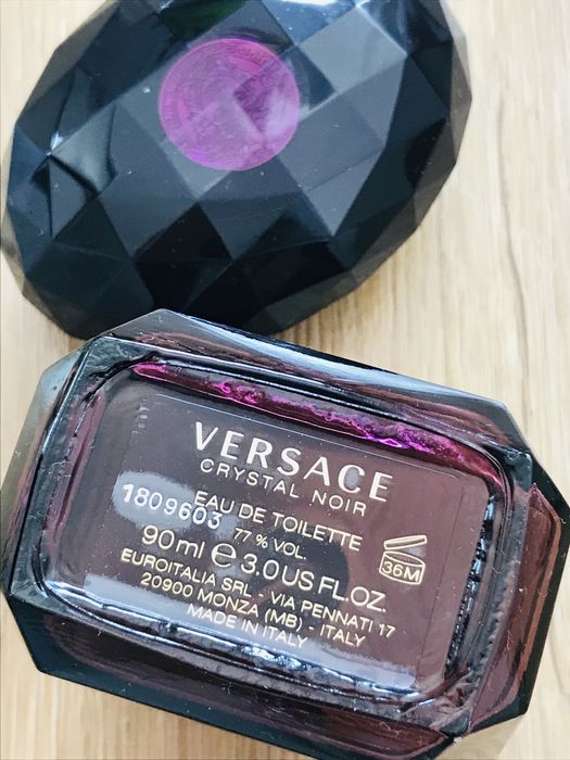 Pusty flakon Versace Crystal Noir