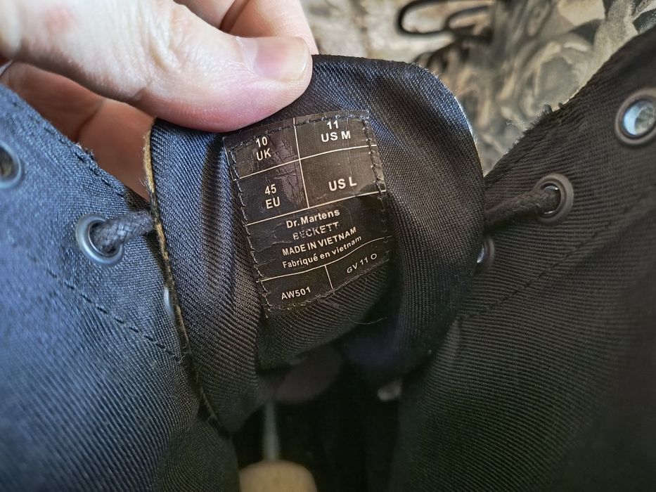 Черевики Dr.Martens Beckett Canvas Skull And Roses