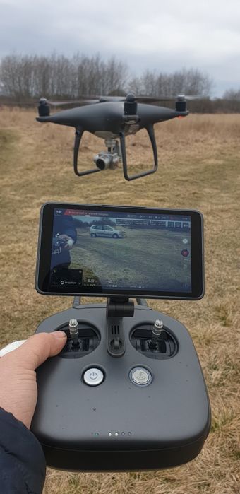 DJI phantom 4 pro+ Obsidian z ekranem,3 bateriii