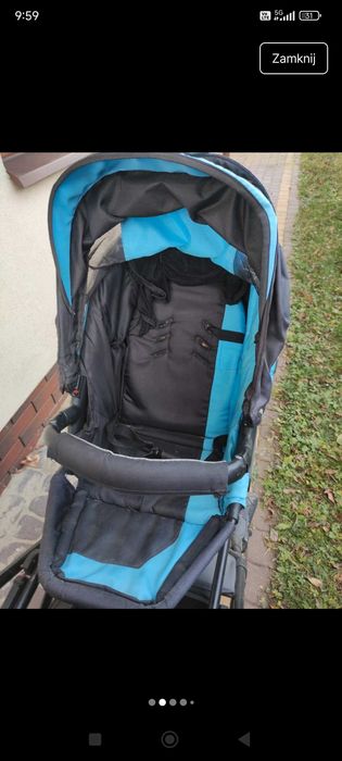 3 w 1 Wózek bliźniaczy, rok po roku, baby active twinni