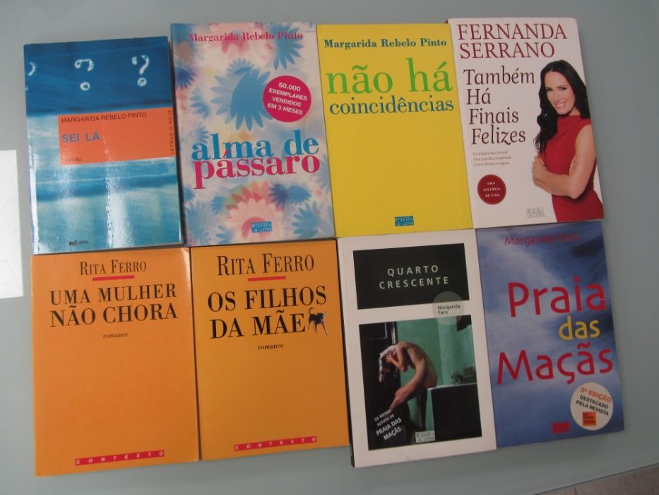 Livros Mia Couto, Paulo Coelho, Rui Zink